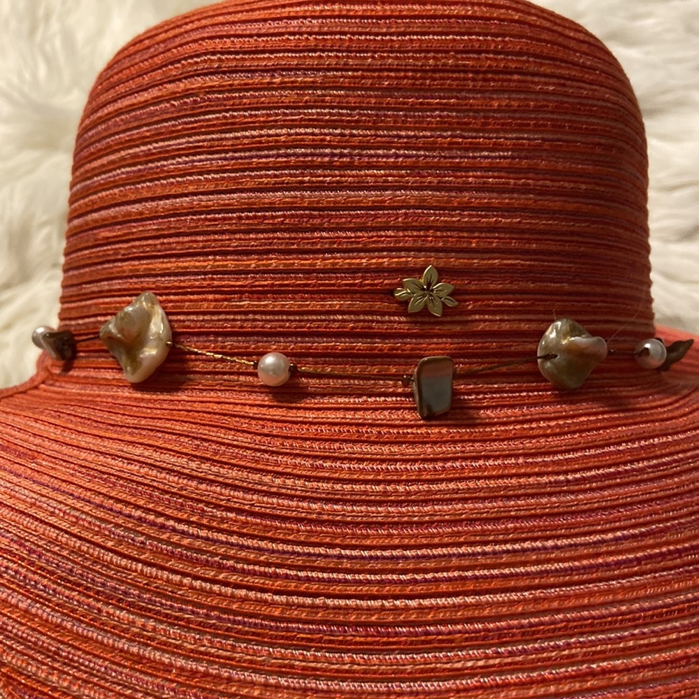 CAPPELLI Beach Hat  new with tags beautiful summer hut see pictures - Picture 4 of 12